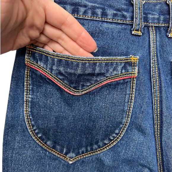 PENTIMENTO BRITTANIA Vintage 80s High Waisted Straight Leg Jeans Women's 25x29 - Picture 9 of 13